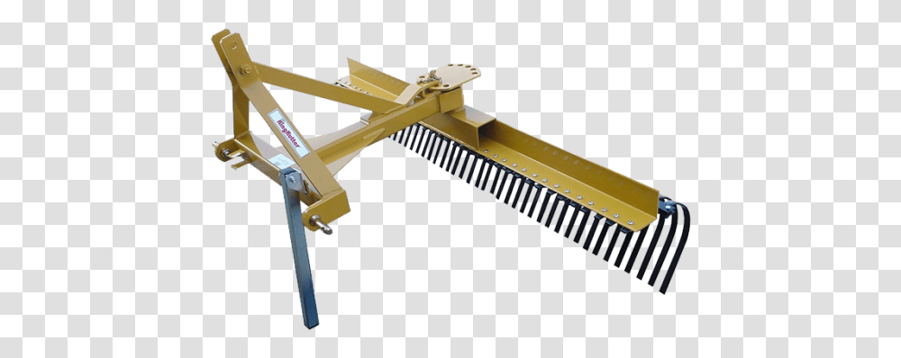 Rake, Vehicle, Transportation, Gun, Weapon Transparent Png