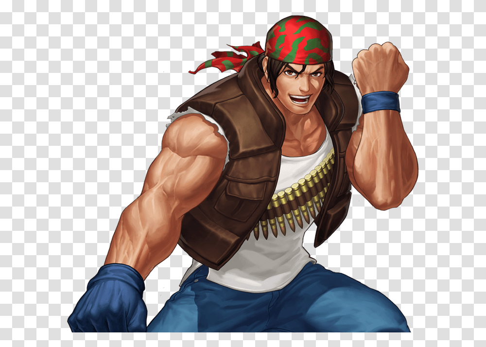 Ralf The King Of Fighter, Person, Costume, Hand Transparent Png