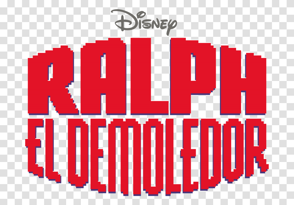 Ralph El Demoledor Logo, Word, Alphabet Transparent Png