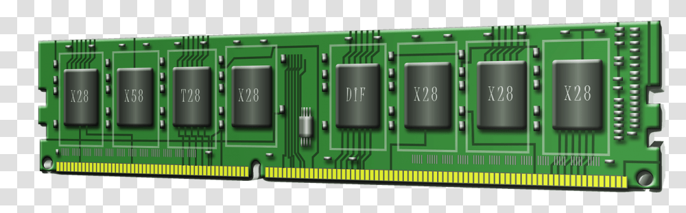 Ram Technology, Electronics, Electronic Chip, Hardware Transparent Png