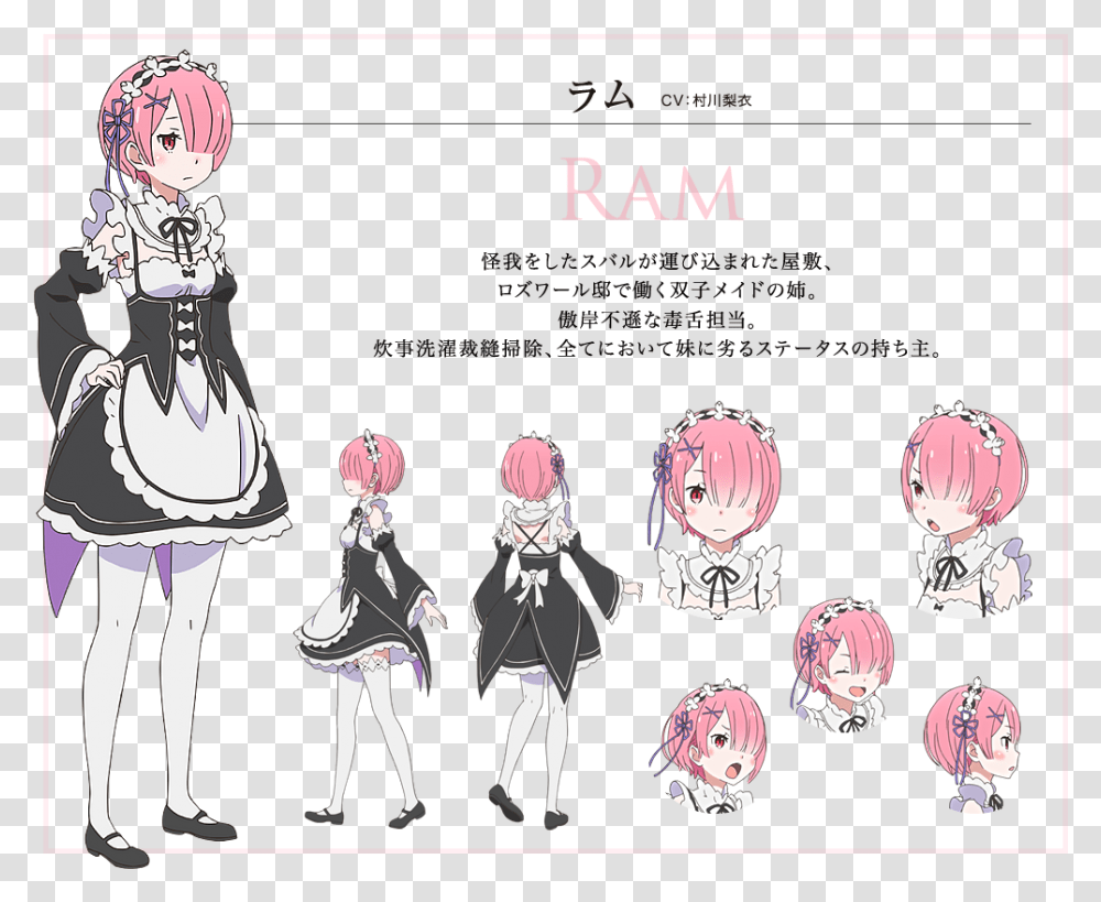 Ram Anime Character, Comics, Book, Person, Manga Transparent Png