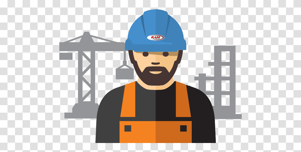 Ram Construction Worker Construction Worker Icon, Apparel, Helmet, Hardhat Transparent Png