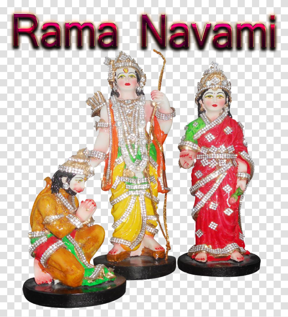 Rama Navami Image File19 Free Image Download Figurine, Person, Leisure Activities, Robe Transparent Png