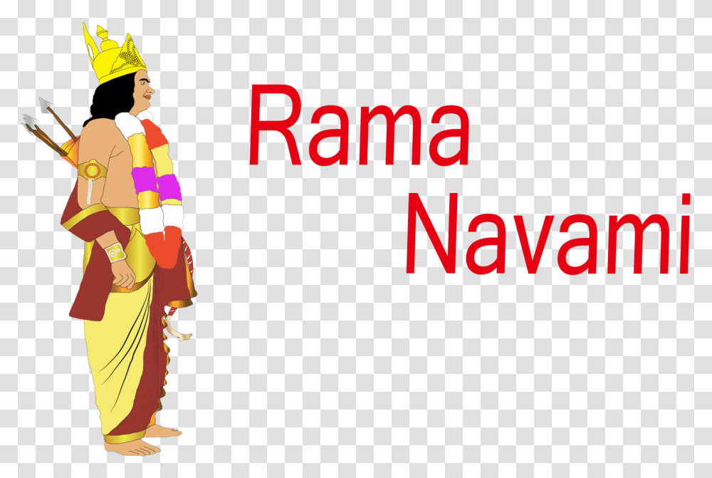 Rama Navami Image File19 Photo Cartoon, Person, Human, Figurine Transparent Png