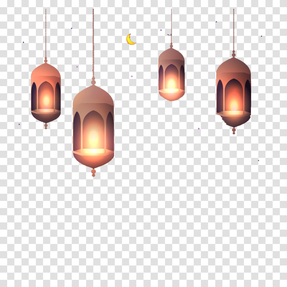 Ramadan Lights Vector Clipart, Lantern, Lamp, Lampshade Transparent Png