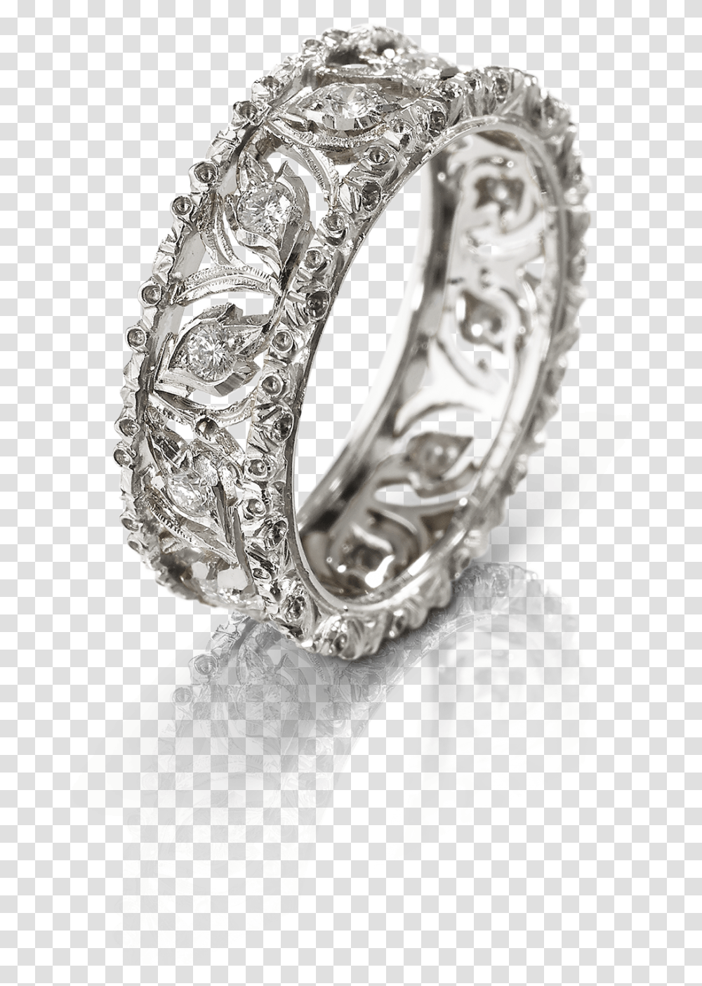 Ramage Eternelle Ring Bague Buccellati, Jewelry, Accessories, Accessory, Platinum Transparent Png