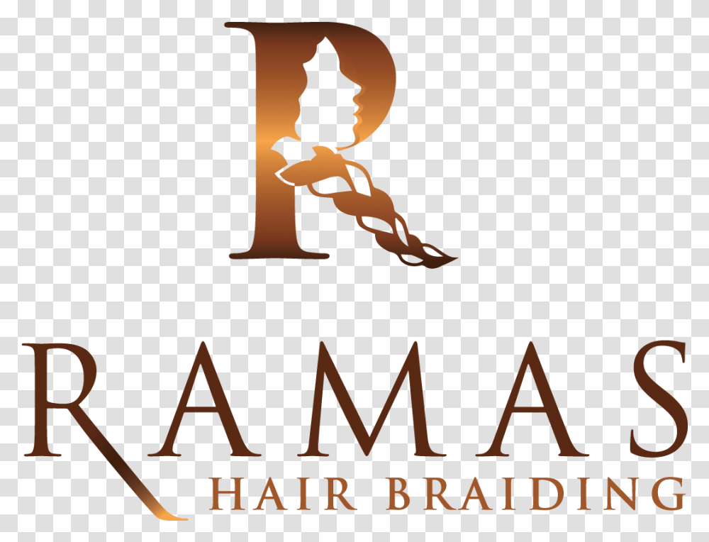 Ramas Hair Braiding Graphic Design, Poster, Advertisement, Alphabet Transparent Png