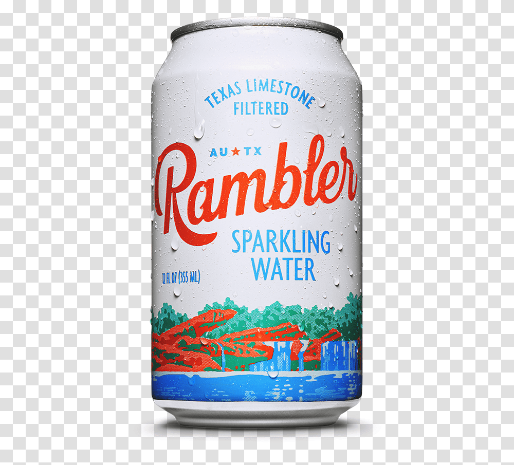 Rambler Sparkling Water, Tin, Can, Beverage, Drink Transparent Png