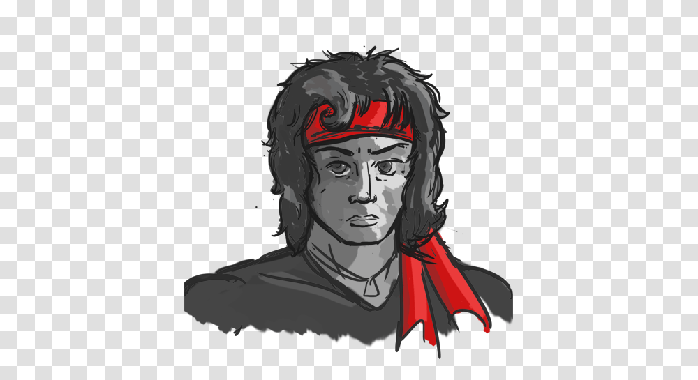 Rambo, Character, Person, Helmet Transparent Png