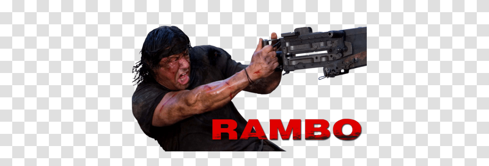 Rambo, Character, Person, Human, Gun Transparent Png