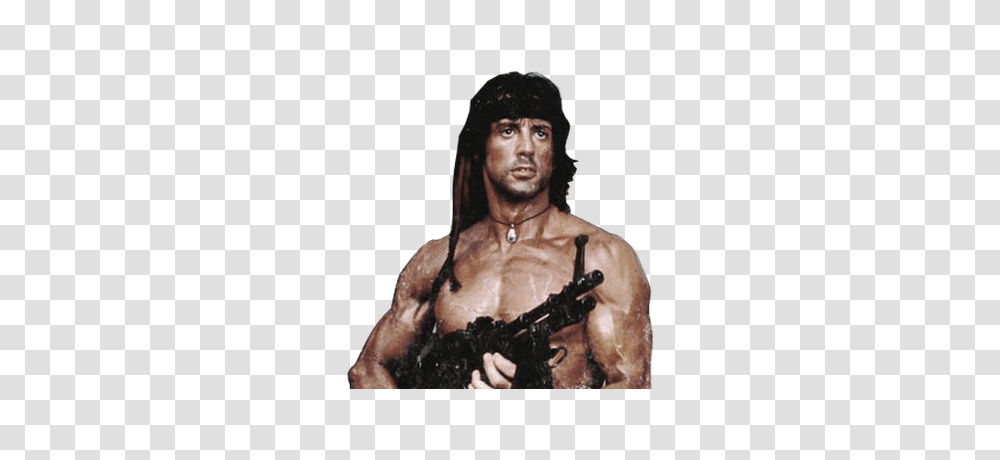 Rambo, Character, Person, Human, Weapon Transparent Png