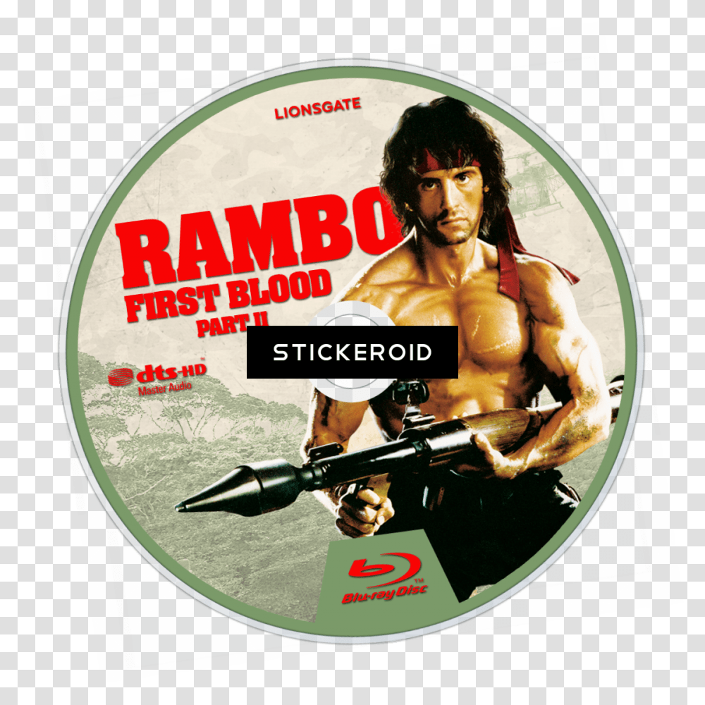 Rambo, Disk, Dvd, Person, Human Transparent Png