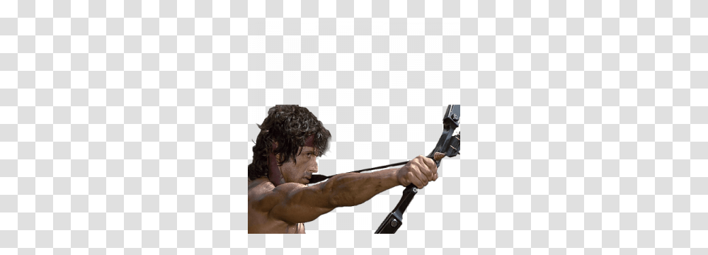 Rambo High Quality Web Icons, Person, Bow, People, Arrow Transparent Png