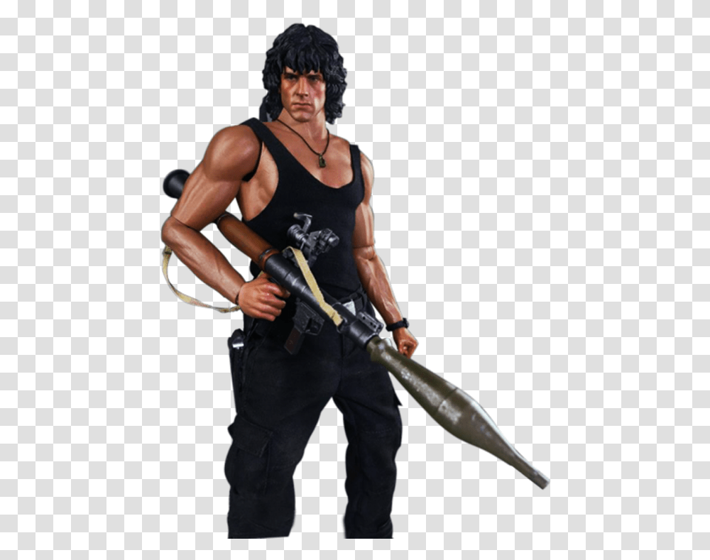 Rambo Image Rambo, Person, Human, People, Weapon Transparent Png