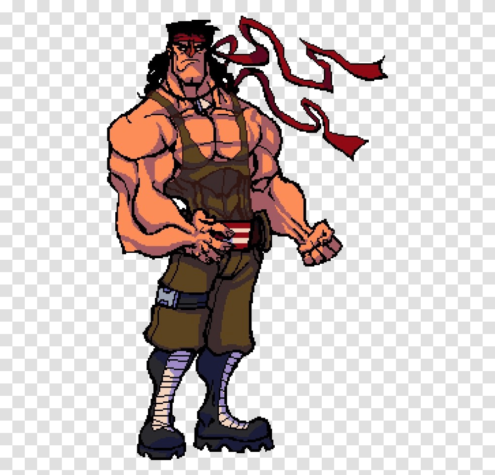Rambro Introduces The Competition To Liberty Discussion Broforce Steam Badge, Hand, Poster, Advertisement, Ninja Transparent Png
