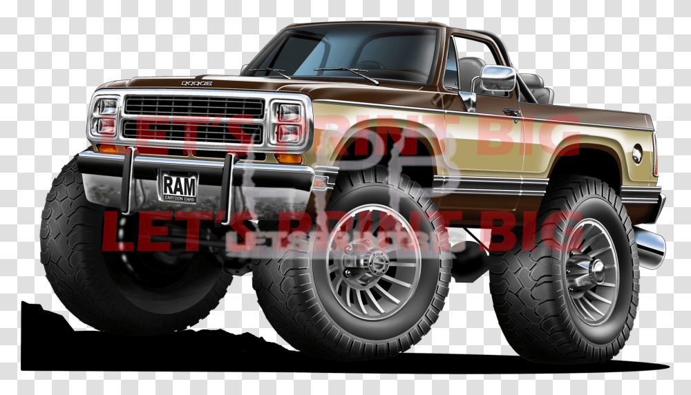 Ramcharger, Wheel, Machine, Truck, Vehicle Transparent Png