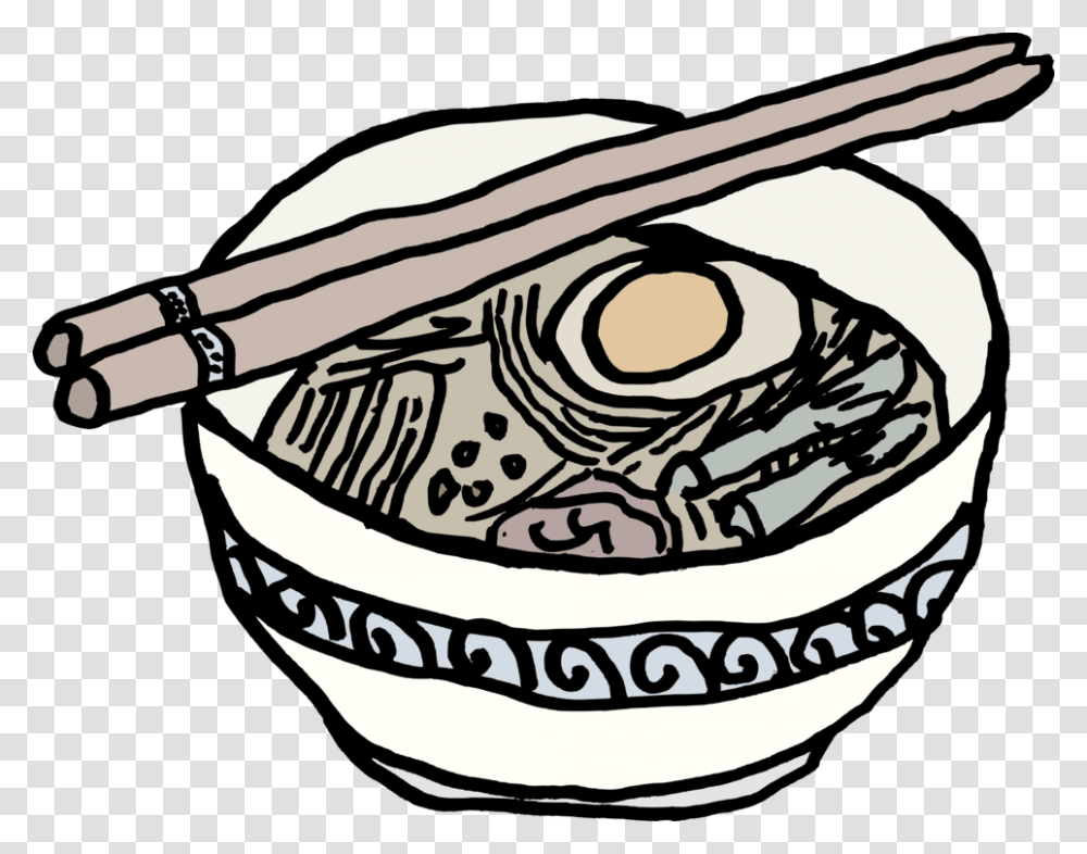 Ramen Japanese Cuisine Instant Noodle Drawing Computer Icons Free, Hat, Apparel, Label Transparent Png