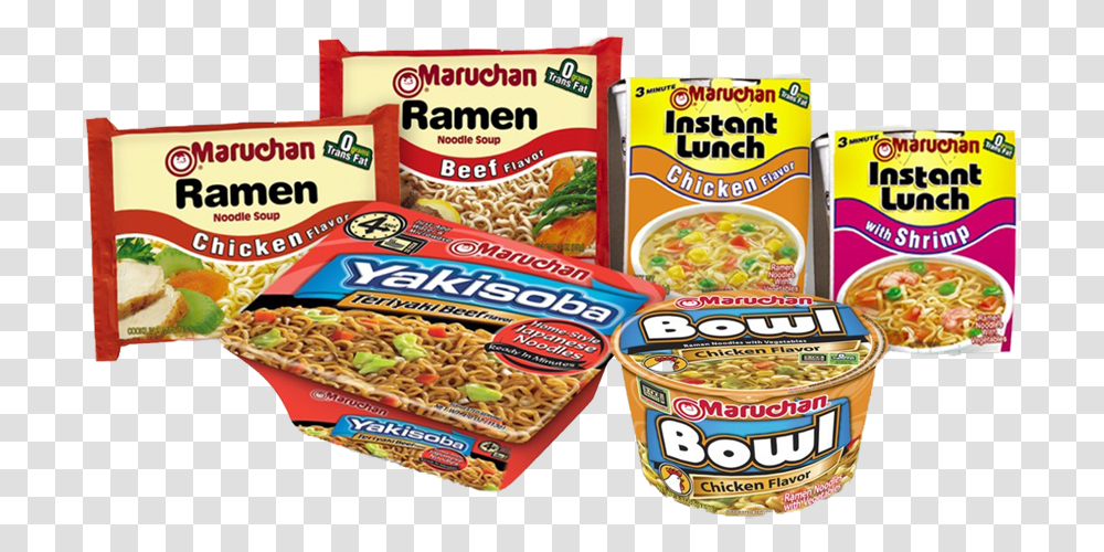 Ramen Noodles Maruchan Products, Snack, Food, Pizza, Tin Transparent Png