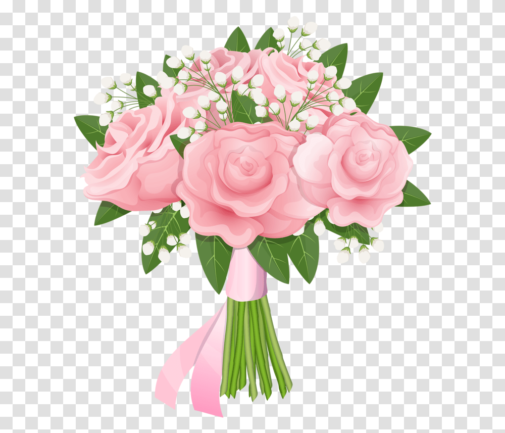 Ramo De Rosas Rosadas Flower Bouquet Images Clipart, Plant, Blossom, Flower Arrangement, Rose Transparent Png