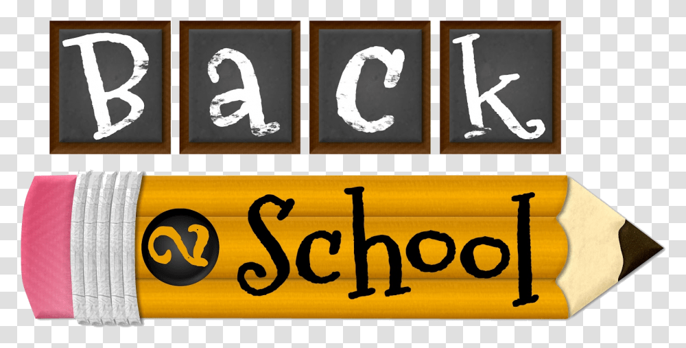 Ramona High School Student Parent Back To School Banner Clipart, Alphabet, Number Transparent Png