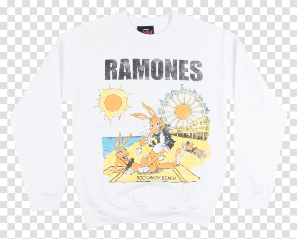 Ramones Rockaway Beach, Apparel, Sleeve, Long Sleeve Transparent Png