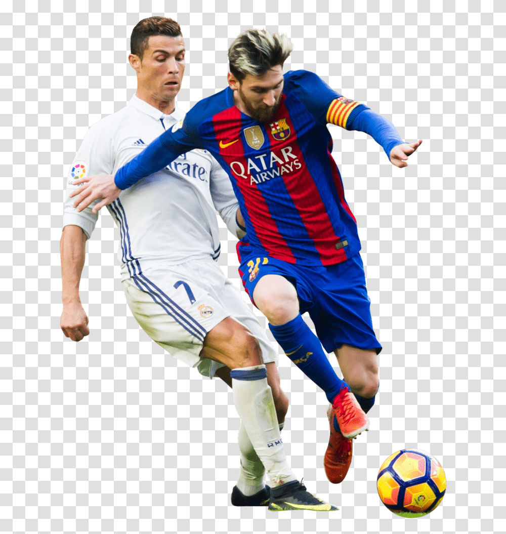 Ramos Vs Messi 2017, Sphere, Person, Human, Soccer Ball Transparent Png