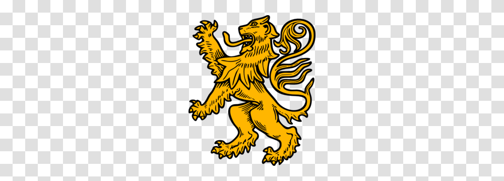 Rampant Lion Clip Art, Emblem, Logo, Trademark Transparent Png