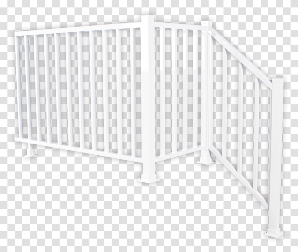 Rampes D Aluminium, Gate, Fence, Crib, Furniture Transparent Png