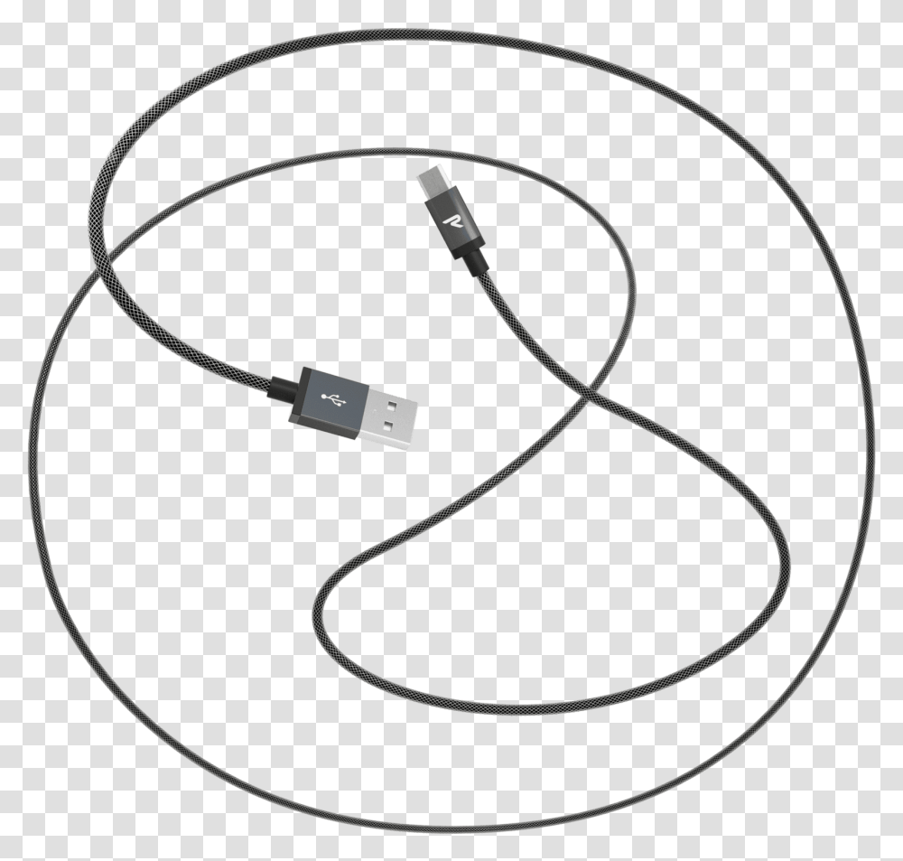 Rampow Charging Cable Circle, Bow, Adapter Transparent Png