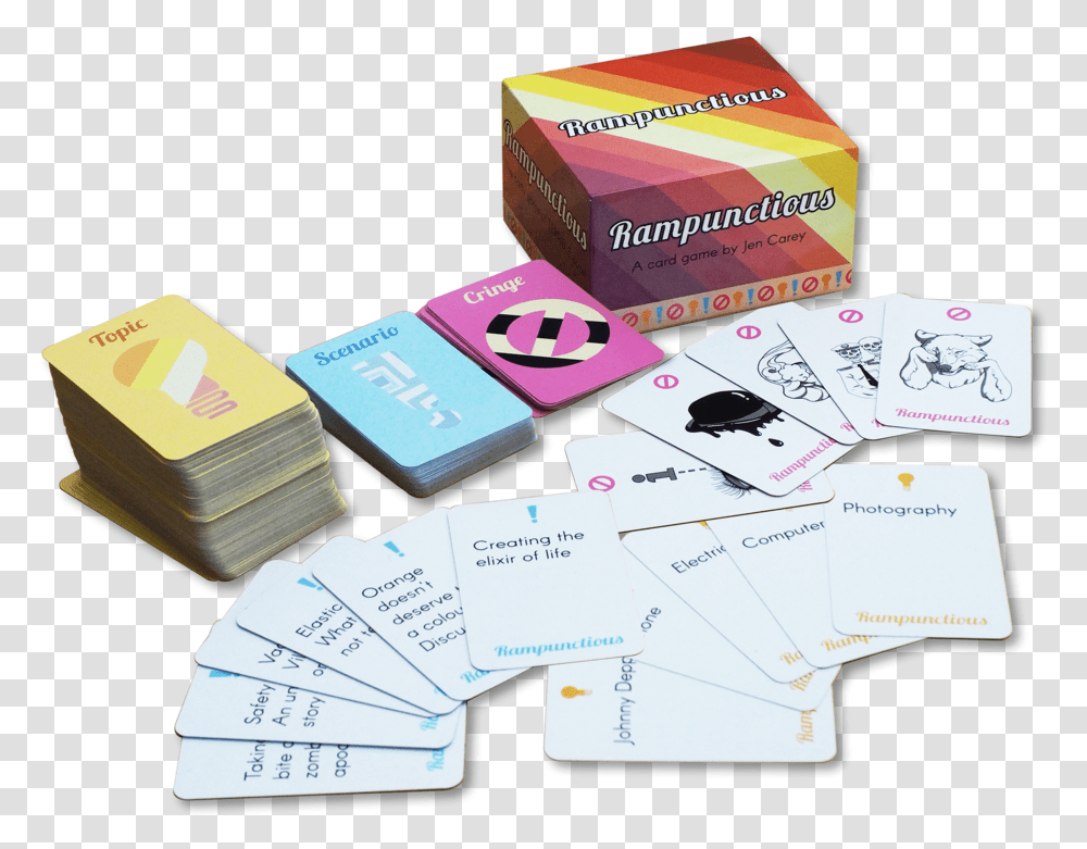 Rampunctiouswcards, Box, Paper, Number Transparent Png