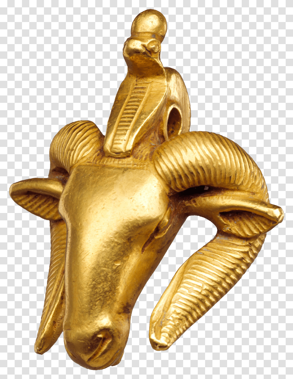 Ramquots Head Amulet 664 Bce Kingdom Of Kush Rams Head Amulet Transparent Png