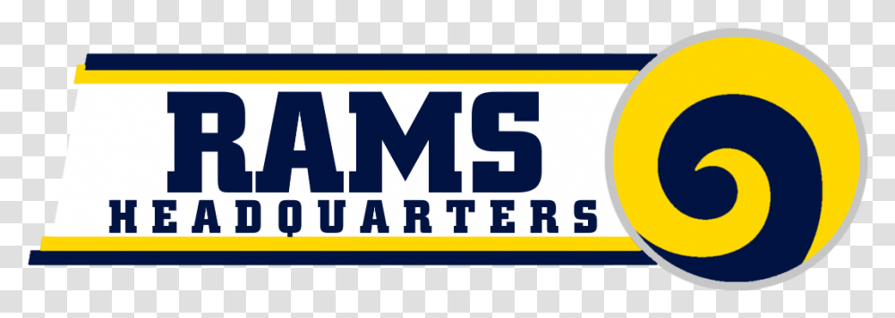 Rams Headquarters La Rams Logo Mark Crosby, Word, Label, Sticker Transparent Png