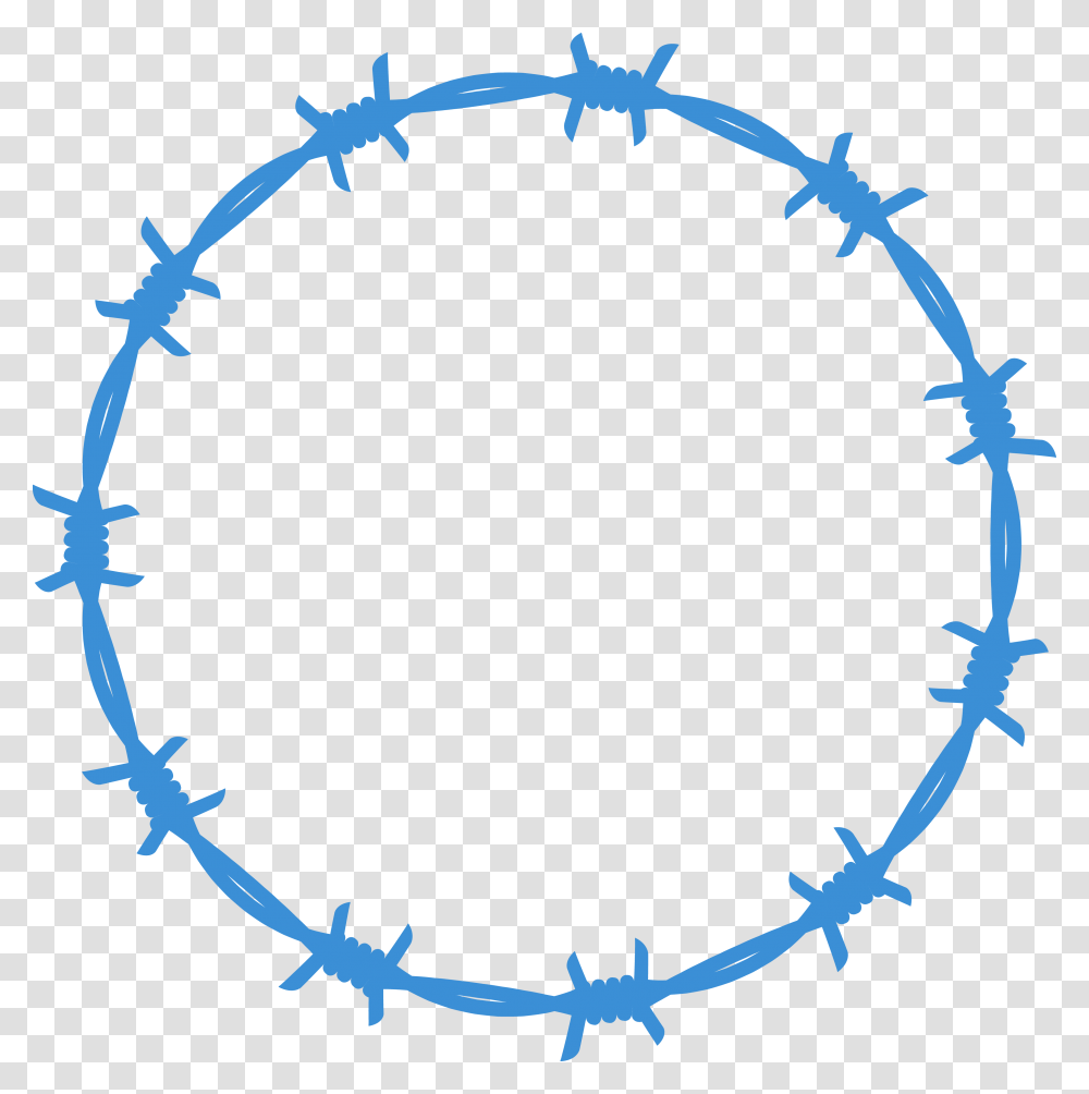 Ranch Clipart Wire Fence, Barbed Wire, Bow Transparent Png