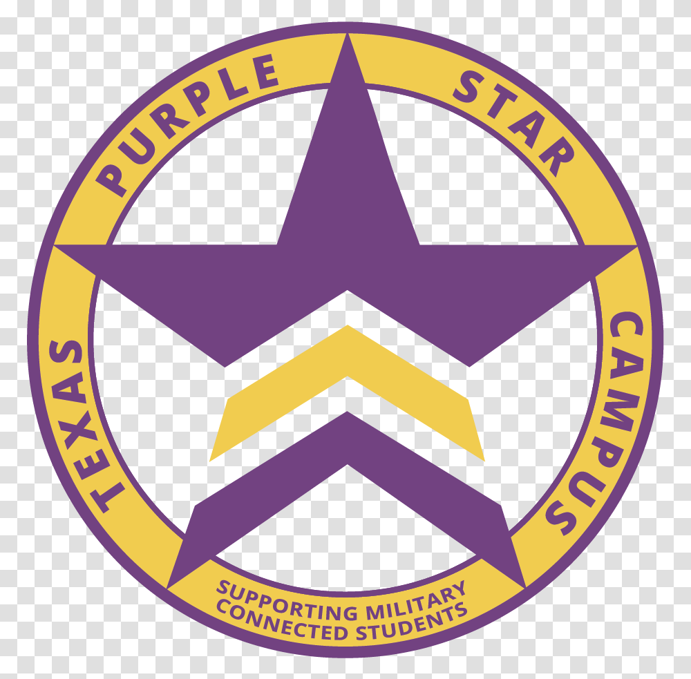 Randolph Middle School Purple Star Designation, Symbol, Logo, Trademark, Star Symbol Transparent Png
