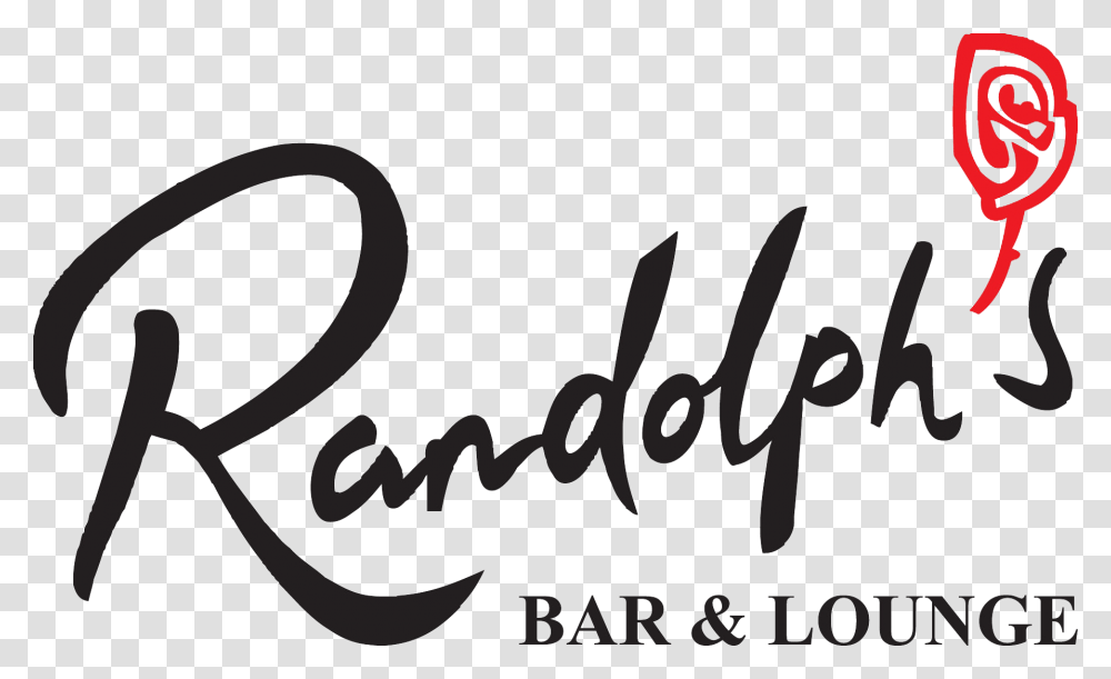 Randolphs Ny Logo Calligraphy, Handwriting, Label, Alphabet Transparent Png