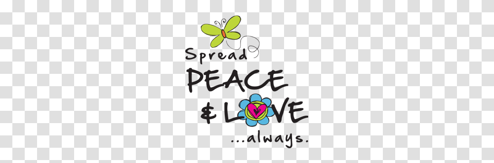Random Acts Of Kindness Spread Peace And Lovespread Peace And Love, Floral Design, Pattern Transparent Png