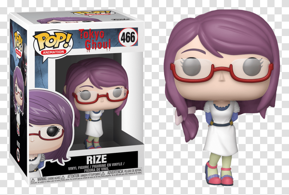 Random Anime Trading Card Funko Tokyo Tokyo Ghoul Funko Pop, Sunglasses, Person, Doll, Toy Transparent Png