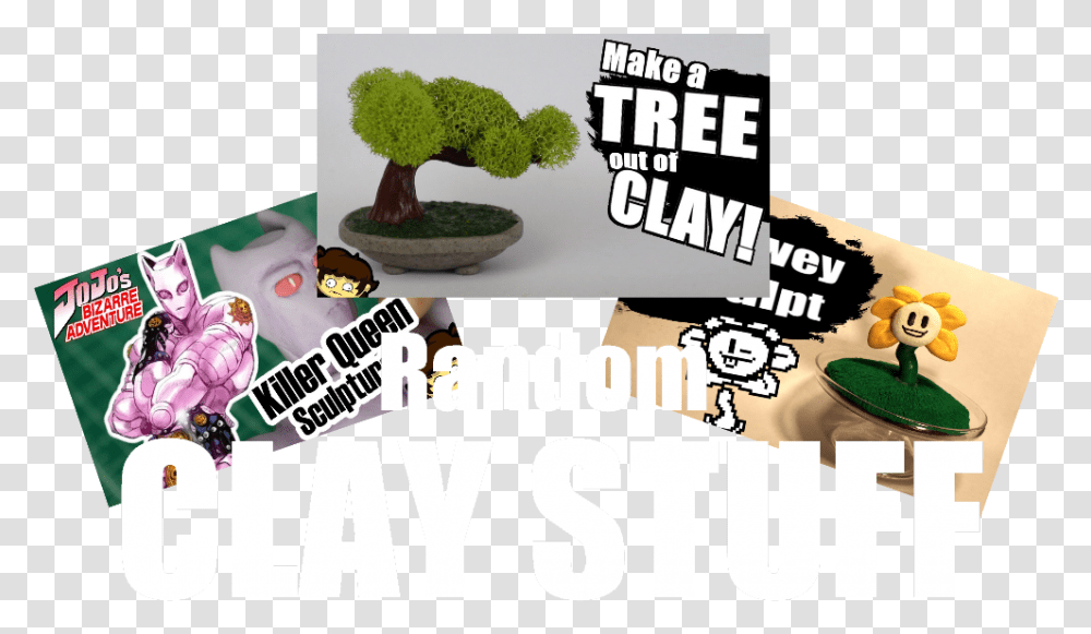 Random Clay Stuff Tree, Potted Plant, Vase, Jar, Pottery Transparent Png