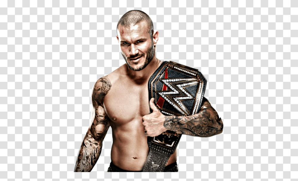 Randy Orton Clipart Wwe Triple H Wwe Champion, Skin, Person, Human, Arm Transparent Png