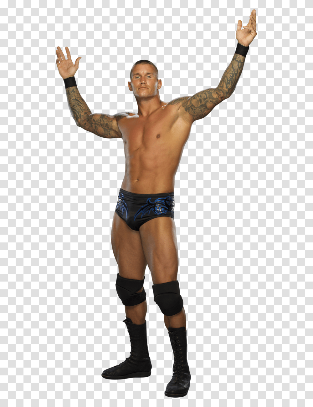 Randy Orton Image Randy Orton En, Person, Human, Skin, Back Transparent Png