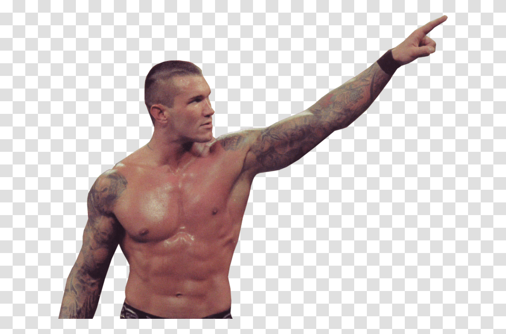 Randy Orton Point, Arm, Person, Human, Skin Transparent Png