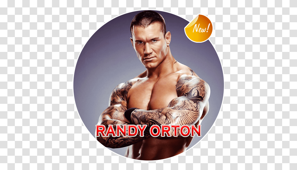 Randy Orton Wallpaper Hd 2020 Apps En Google Play Randy Orton Body Tattoo, Person, Text, Skin, Advertisement Transparent Png