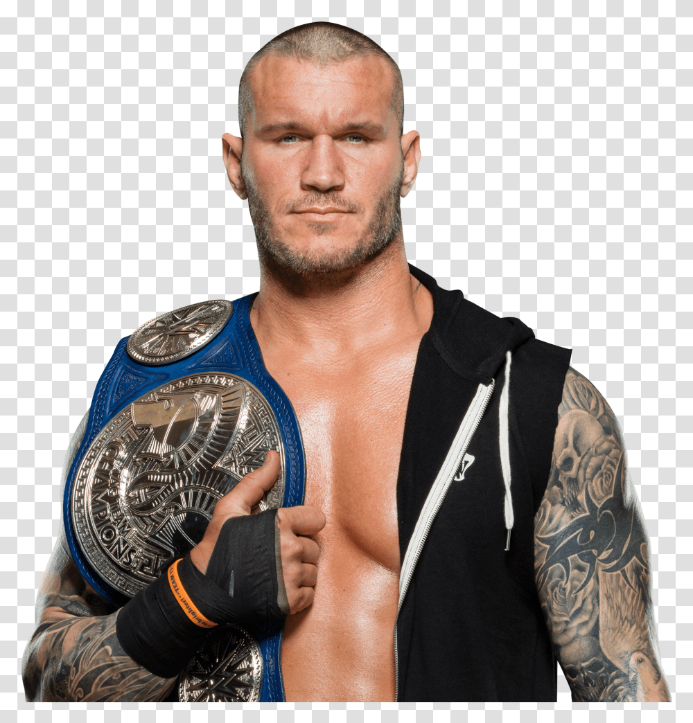 Randy Orton Wwe Randy Orton Wwe Champion Transparent Png