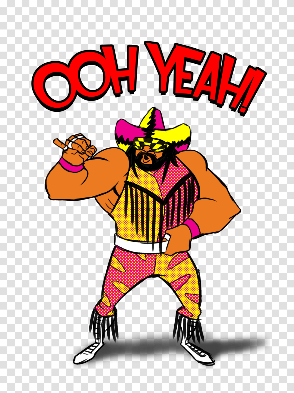 Randy Savage Vector, Advertisement, Poster, Person, Human Transparent Png