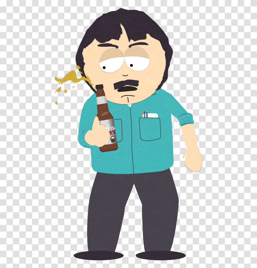 Randy South Park Drunk, Face, Person, Finger Transparent Png