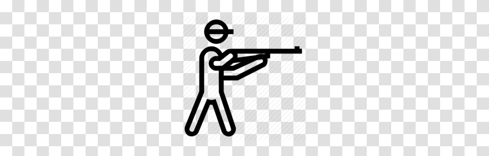 Range Clipart, Gun, Weapon, Silhouette Transparent Png