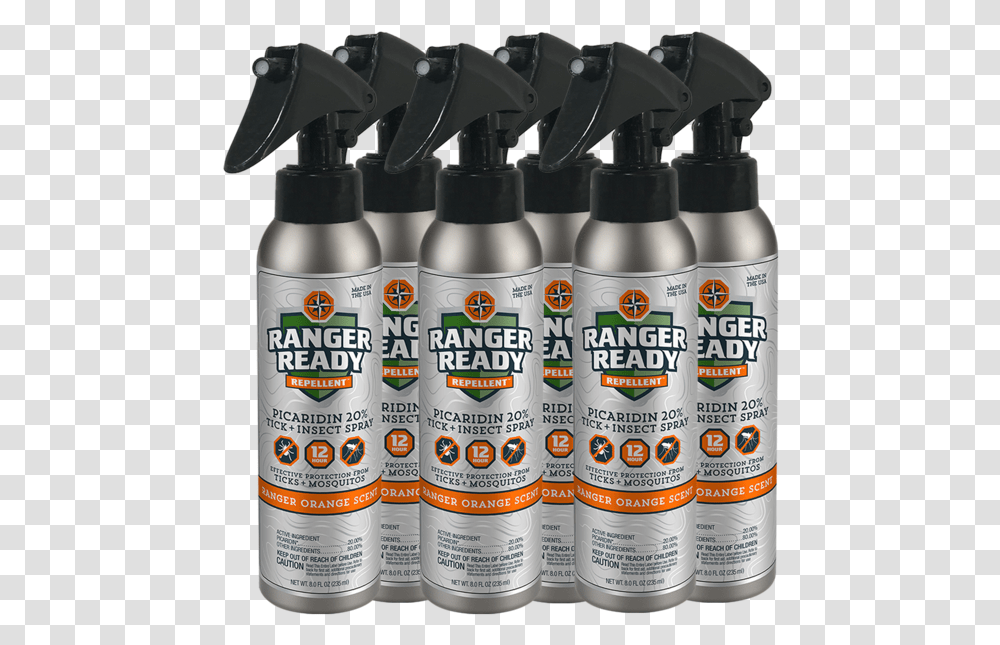 Ranger Orange Scent Picaridin Insect Repellent Insect Repellent, Tin, Can, Spray Can, Aluminium Transparent Png