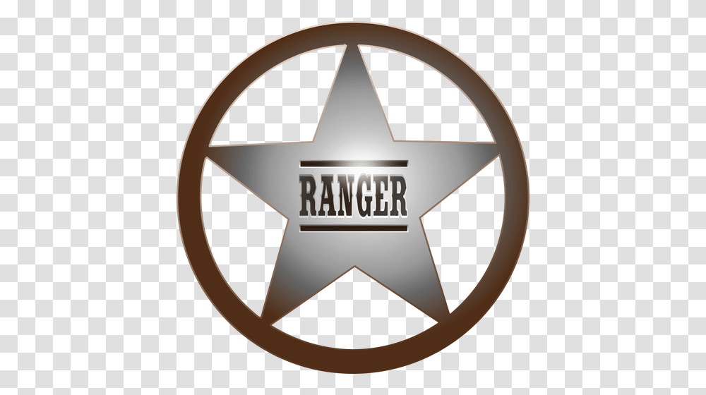 Rangers Star Vector Clip Art, Logo, Trademark, Badge Transparent Png