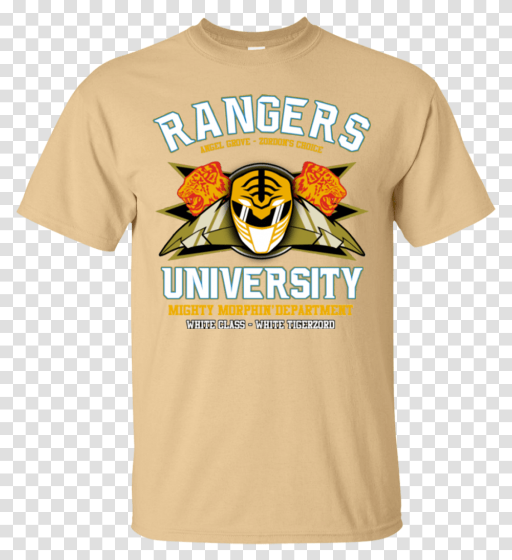 Rangers U White Ranger T Shirt Alzheimer's Awareness Tee Shirt, T-Shirt, Vegetation, Plant Transparent Png