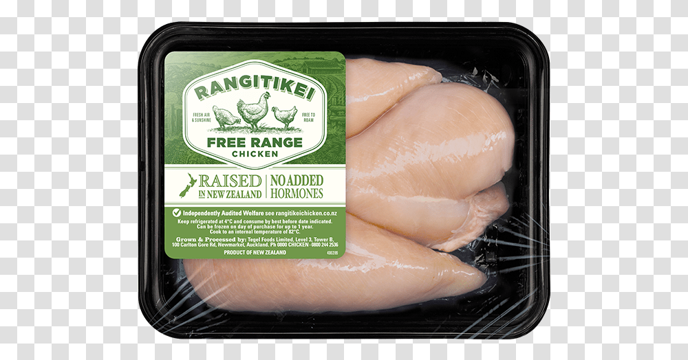 Rangitikei Free Range Chicken Breast Fillets New Zealand Free Range Chicken Products, Heel, Person, Human, Food Transparent Png